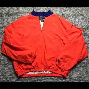 Polo Ralph Lauren Orange Windbreaker Jacket